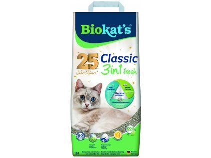 Biokat's Classic fresh podestýlka 18l