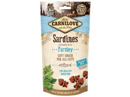 Carnilove Cat Semi Moist Snack Sardine with Parsley 50 g