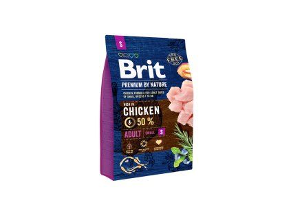 Brit Premium by Nature Adult S 3 kg