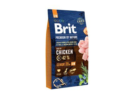 Brit Premium by Nature Senior S+M 8 kg
