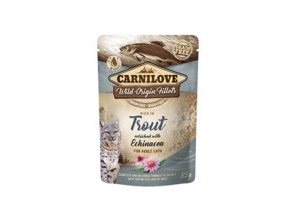 Kapsička Carnilove Cat Pouch Trout with Echinacea 85 g