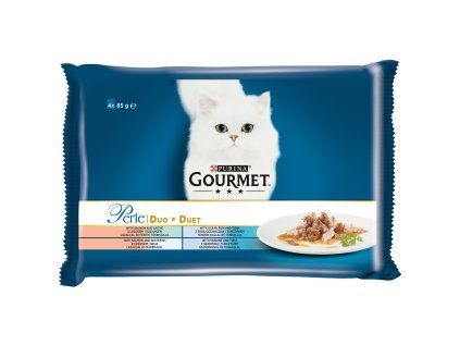 Kapsičky Gourmet Perle Duo Multipack Rybí Duo 4x 85 g