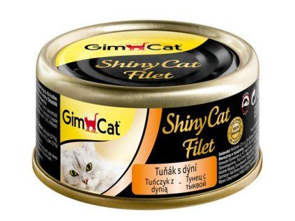Konzerva ShinyCat filet tuňák s dýni 70 g