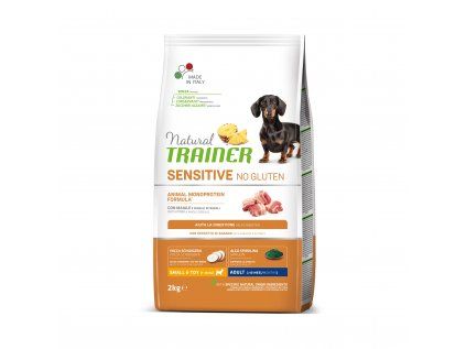 Natural Trainer Sensitive No gluten Adult Mini vepřové 2 kg
