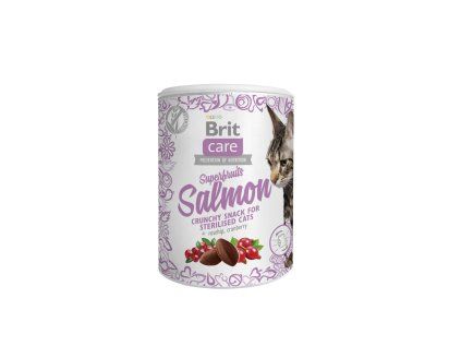 Brit Care Cat Snack Superfruits Salmon 100 g