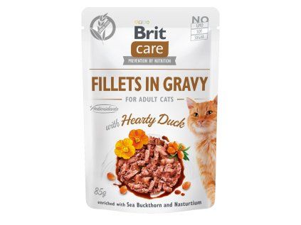 Brit Care Cat Fillets in Gravy Duck 85 g