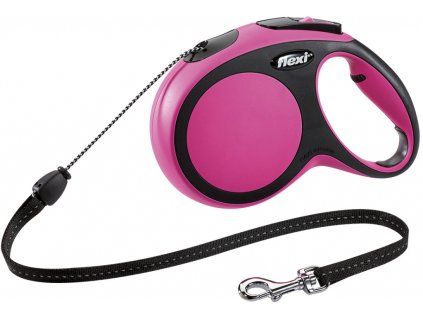 Flexi New Comfort L pásek 5 m/60 kg růžová