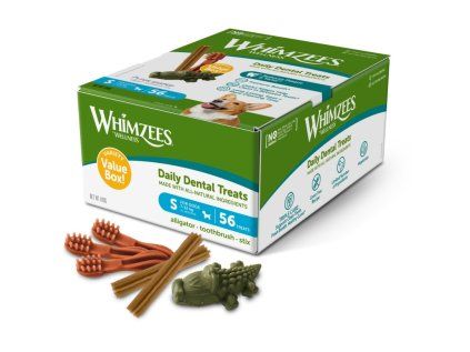 WHIMZEES dentální pamlsky Mix box S 56ks