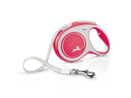 Flexi New Comfort L pásek 5 m/60 kg červené