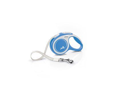 Flexi New Comfort XS pásek 3 m/12 kg modré