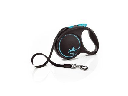Flexi Black Design M pásek 5m/25 kg světle modré
