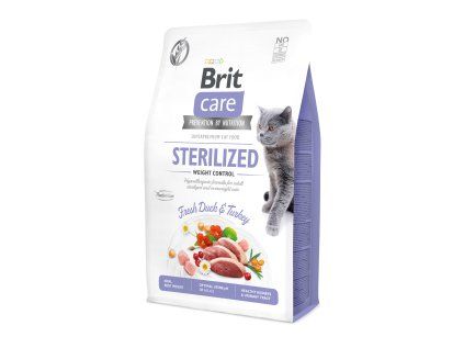 Brit Care Cat Grain-Free Sterilized Weight Control 2 kg