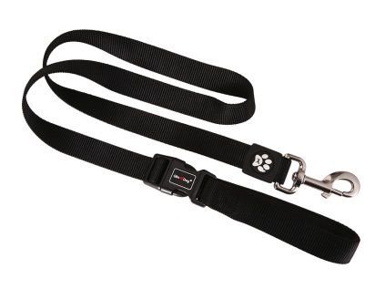 Vodítko Gimborn Nylon Neoprene 2,5 x 120 cm černé