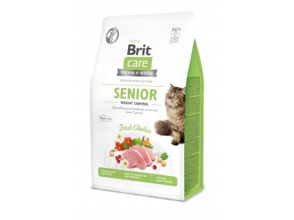 Brit Care Cat Grain-Free Senior Weight Control 0,4 kg