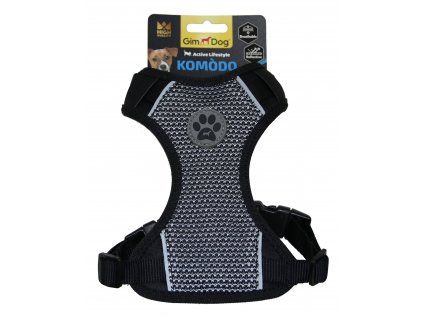 Postroj Gimborn Komodo S 40-55 cm černý