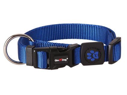 Obojek Gimborn O-Ring Nylon 1,0x20-30cm modrý