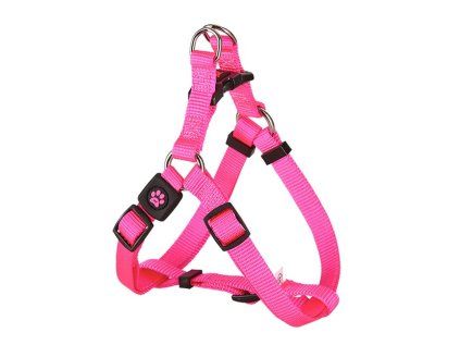 Postroj Gimborn Nylon X 1,0x32-44cm růžový