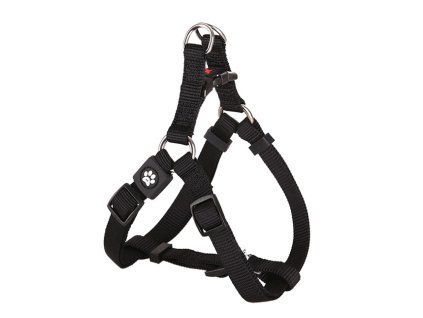 Postroj Gimborn Nylon X 2,0 x 53-77 cm černý