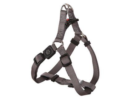Postroj Gimborn Nylon X 2,0 x 53-77 cm šedivý