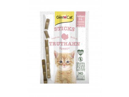 GimCat Sticks Kitten krocan + calcium 3ks