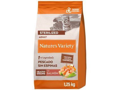 40368 1 nature s variety original pro kastrovane kocky s lososem 1 25 kg