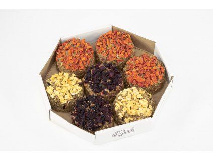 Bezobilné zeleninové muffiny 350 g