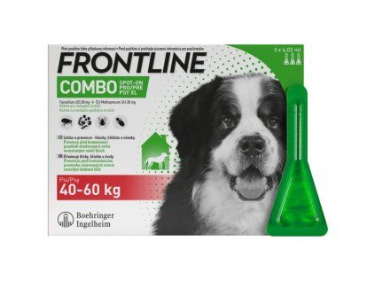 FRONTLINE COMBO spot-on pro psy XL (40 - 60 kg) - 3 ks
