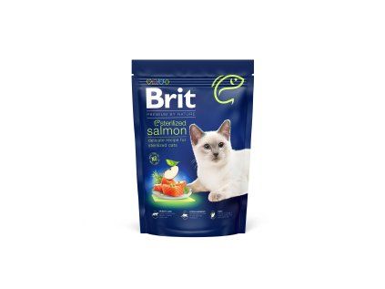 Brit Premium by Nature Cat Sterilized Salmon  800 g