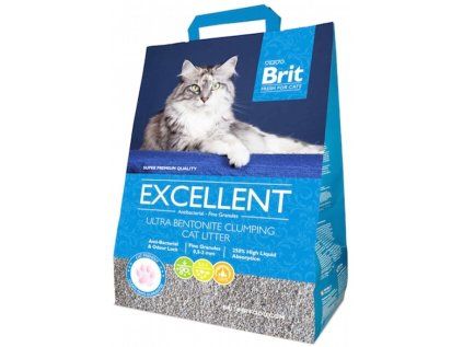 42717 stelivo pro kocky brit fresh for cats excellent ultra bentonite 10 kg