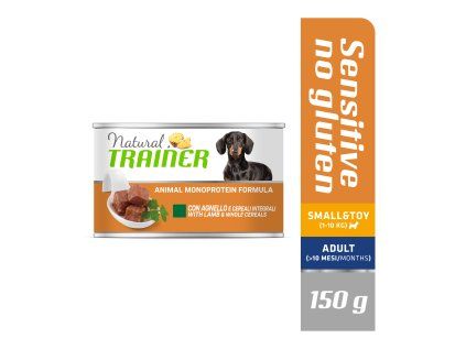 Konzerva Natural Trainer SENSITIVE Adult S&T jehněčí & rýže 150 g LT