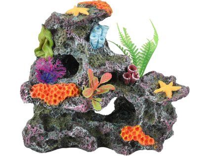 Flamingo akvarijní dekorace KORALIA CORAL ROCK 17 x 10 x 15 cm