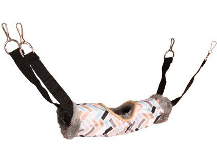 Flamingo tunel pro křečky TUNNEL CLAVIO 1 HOLE HANGER 26 x 9 cm