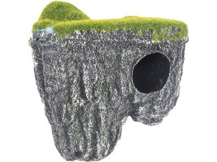 Flamingo akvarijní dekorace ROCK KRAG šedý M 17,5 x 11 x 18 cm