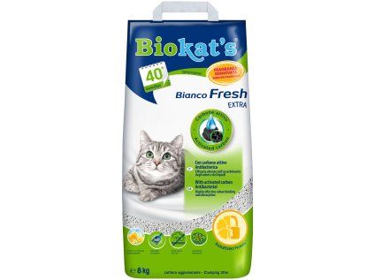 Biokat's Bianco Fresh Extra podestýlka 8kg