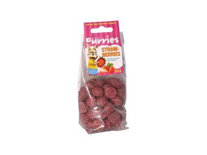Furries bezobilné pamlsky - jahoda 125 g