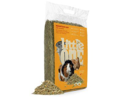 Little One horské seno s heřmánkem 400 g