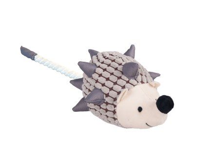 Hračka Flamingo plyšový ježek s lanem 45 cm