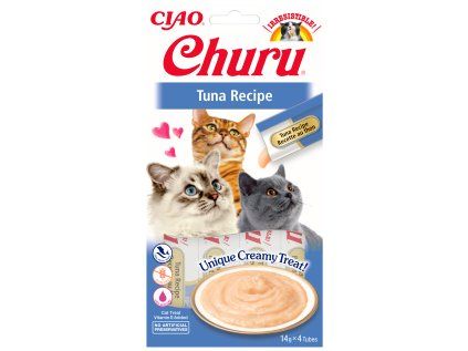 Churu cat masové pyré - tuňák 56 g