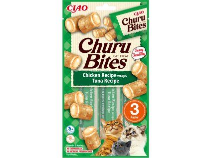 Churu cat pamlsek - kuře, tuňák 30 g