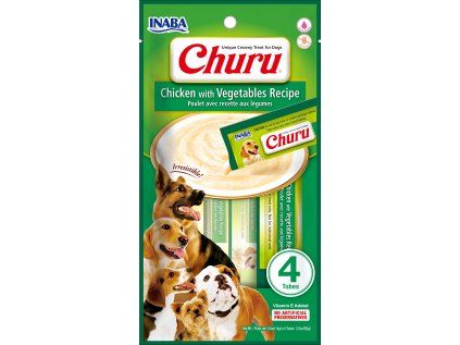 Churu dog masové pyré - kuře, zelenina 56 g