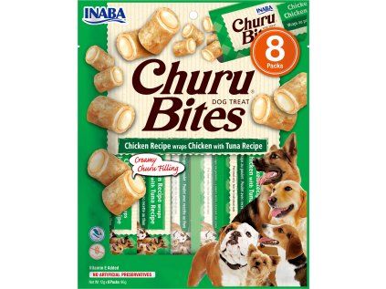 Churu dog pamlsek - kuře, tuňák 96 g