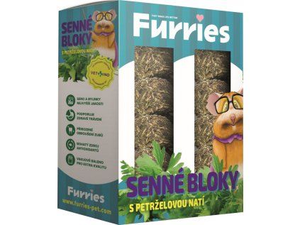 Furries senné bloky z českých luk s petrželovou natí 800 g