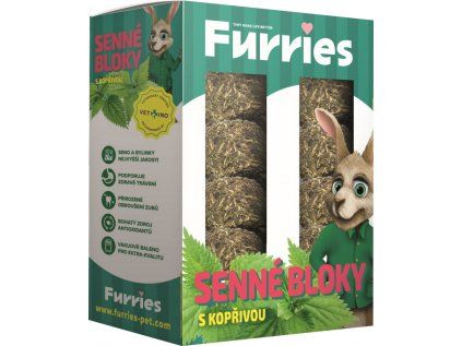 Furries senné bloky z českých luk s kopřivou 800 g