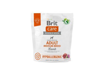 Brit Care Dog Hypoallergenic Adult Medium Breed, 1kg