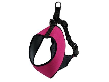 HUHUBAMBOO postroj do auta neopren, fuschie vel. XS