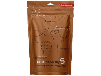 Curepoint CBD pamlsek Immunity S 100 g