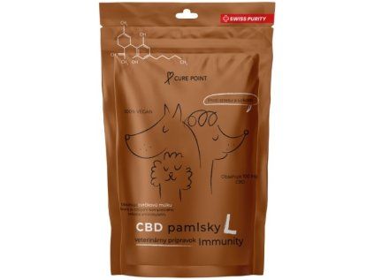 Curepoint CBD pamlsek Immunity L 100 g