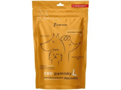 Curepoint CBD pamlsek Recovery L 100 g