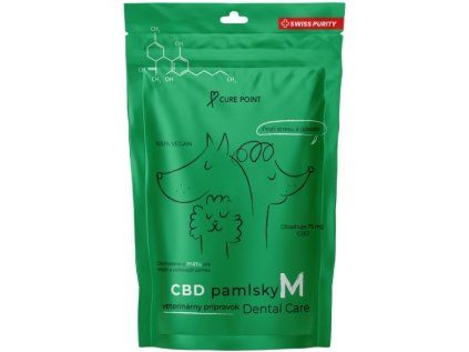 Curepoint CBD pamlsek Dental Care M 100 g