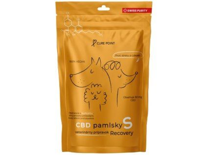 Curepoint CBD pamlsek Recovery S 100 g